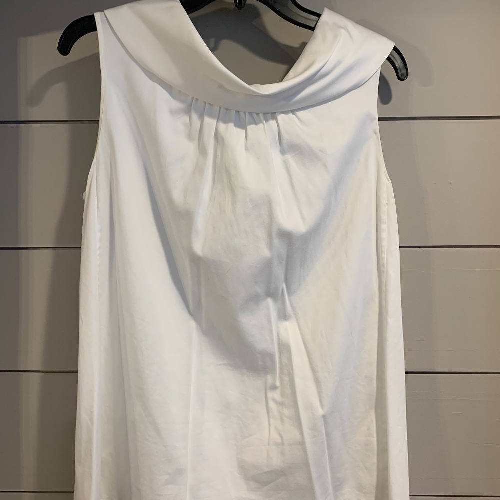 Kate Spade white sleeveless top